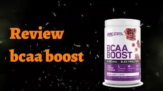 Review bcaa boost by optimum nutrition.