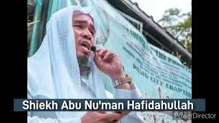 Shiekh Abu Nu'man Hafidahullah "So Fitnah"