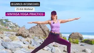 25 min Vinyasa Yoga Practice - Day 3 of Yoga Abs Series