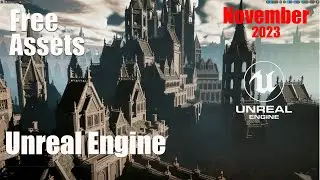 Бесплатные ассеты Unreal Engine 5 ( 4 ) за ноябрь 2023г