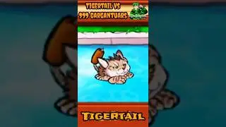 Tigertail Vs 999 Gargantuars - Plants Vs Zombies #shorts #PVZ #pvz2 #Pvzhack #PVZmod #pvz3 #PVZ4