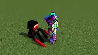 SCP-096-B VS Anomaly 1313 | Minecraft Anination Accurate Fight