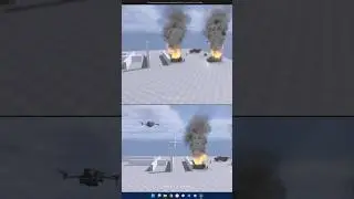Кооперативный режим в FPV Kamikaze Drone #hfmgames #fpvdrone #devgame