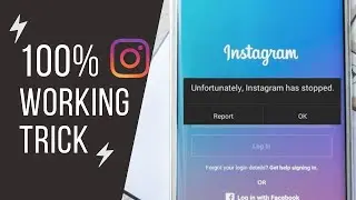 How To Fix Unfortunately Instagram Has Stopped | Instagram Keeps Stopping 2020 [100% Working Video]