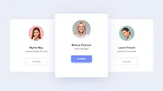 Our Team Card in  Html & CSS with Source Code | Source coder 2022 | 