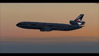 FS2004 / KMIA to SBGR /  PMDG MD-11 / IVAO
