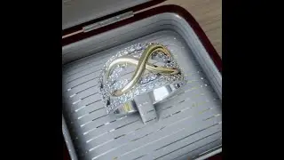 Моделирование кольца_02 в Blender3D в реальном времени. Modeling a ring in Blender3D in real time.