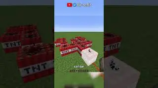 How to make a heart using a TNT explosion in Minecraft?! ⛏🧿