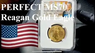 2020 Gold Eagle MS70 – Reagan Edition | First Day of Issue!