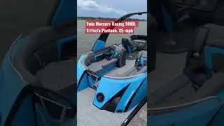 Hear the supercharger whine of twin @mercuryracingofficial 500R.