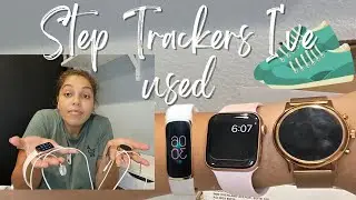 STEP TRACKER SMART WATCHES // Fossil + Apple + Fit Bit