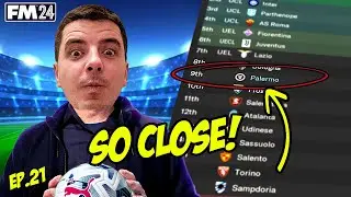 Serie A Success! | Ep. 21 ⚽ | FM 2024 🎮