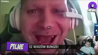 NITRO OGLĄDA NEWSY TWITCHOWSKIE   STREAMERZY POBICI PRZEZ WIDZÓW BUNGEE!
