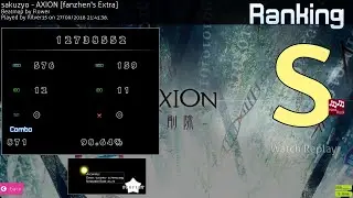 sakuzyo - AXION [fanzhen's Extra] + HR 98.64% FC