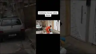 coletores na sua rotina diaria