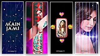 main jami tu aasman status editing// Hindi trending 🔥song status editing//alight motion