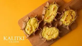 Калитки с картошкой ржаные | Карельские пирожки с картофелем на ржаной муке | Kalitki | ASMR