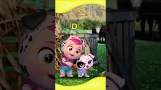 Learn The Animals on the Farm CRY BABIES 💧 MAGIC TEARS 💕🌈 CARTOONS for KIDS 