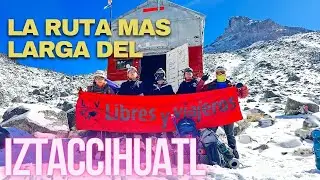 ¿La ruta más larga del Iztaccihuatl?