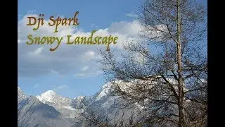 DJI SPARK Snowy Landscape / paysages enneigés
