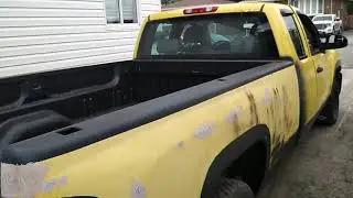 Rubber coating a 2008 Silverado