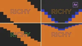 Переход квадратный After Effects урок