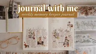 Let's do some weekly memory keeping; journal with me on my thinking of you journal
