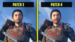 Ghost of Tsushima PC - Patch 4 VS Patch 3 Performance Comparison