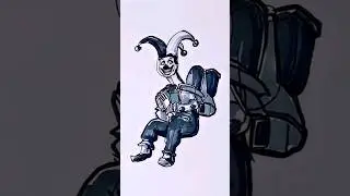 stickman to new mutant clown skibidi toilet #drawing #shorts #skibiditoilet