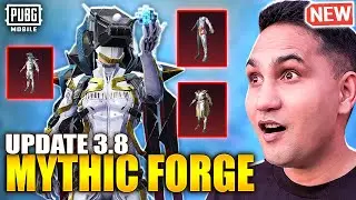 New Mythic Forge Crate Opening | 3.8 Update Mythic Forge | Deep Sea Cyscout Set | PUBG Mobile | BGMI