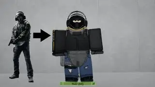 Roblox “Bandit” from Rainbow Six: Siege (Avatar Build)