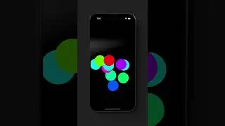 🎆 SwiftUI Fireworks Animation 💥 | Exploding Particles with Smooth Scale Effect ✨