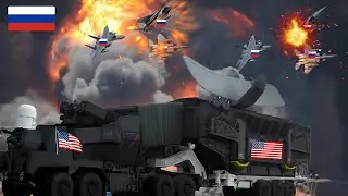 Today, the US Air Defense System Shot Down Dozens of Russian SU-34 Fighter Jets