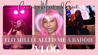 Come with me to see Flo Milli | VIP Meet & Greet, Concert Vlog  | Ashley Syd
