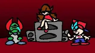 Unused Cutscene in FNF Tricky but bad 2.0