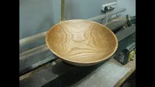 Чаша из красного дуба/ Red oak bowl