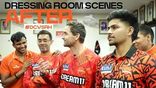 Dressing room celebrations after 