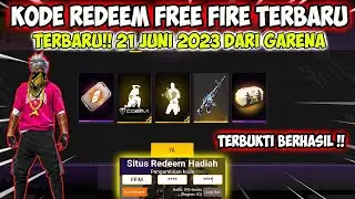 KODE REDEEM FREE FIRE TERBARU 21 JUNI 2023 HARI INI WORK