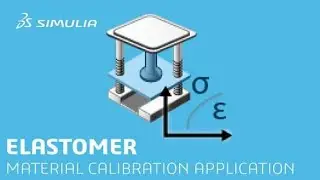Calibration of an Elastomer Material Model for Abaqus | Material Calibration Application