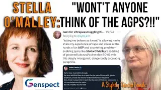 Stella O’Malley of Genspect: “AGPs have all been silenced by the meddling feminists” 😢