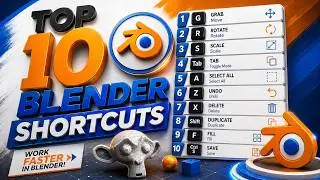 Learn Blender FAST with These 10 Essential Shortcuts 
