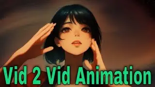 AI Anime Girl Dancing - Sneak Peak into Original Base Video