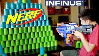 Review - Nerf Elite Infinus - Automatic Dart Speed Loading!
