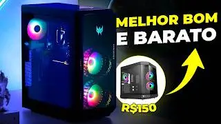 Top Melhores Gabinetes Gamer Barato Custo Benefício c/ Fans 2024 (Aquário, Minimalista e Bonito)