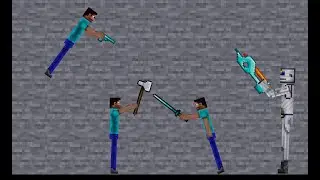 Minecraft In People Playground || Texture Pack Mod (3)