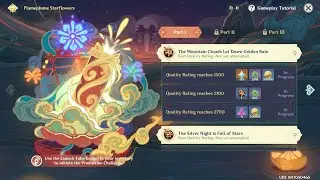 Genshin Impact - Fleeting Colors in Flight - Flameplume Starflowers