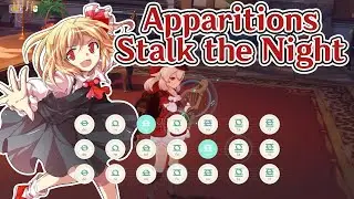 Apparitions Stalk the Night - Harp Cover
