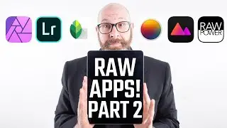 iPad Pro Raw Photo Editing Showdown! Lightroom vs Affinity Photo vs Pixelmator Photos and More