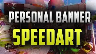 Personal banner speedart