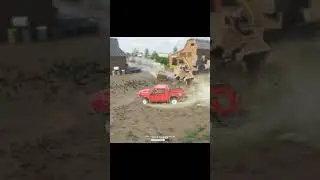 МИНИ ПОГОНЯ СБИЛИ МАШИНУ#memes #teardown #shorts